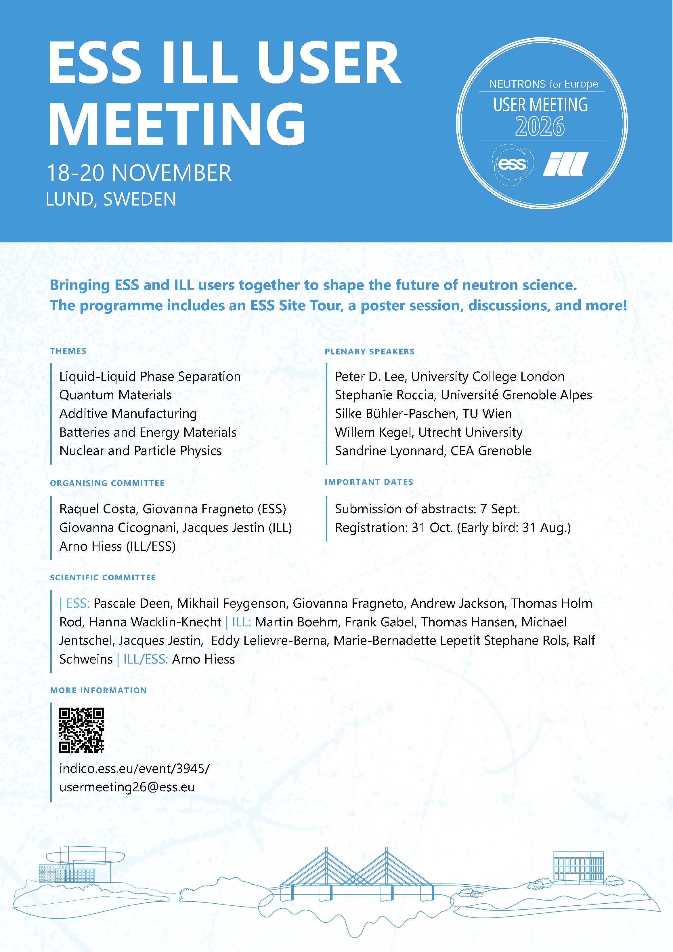 ESS ILL User Meeting Poster